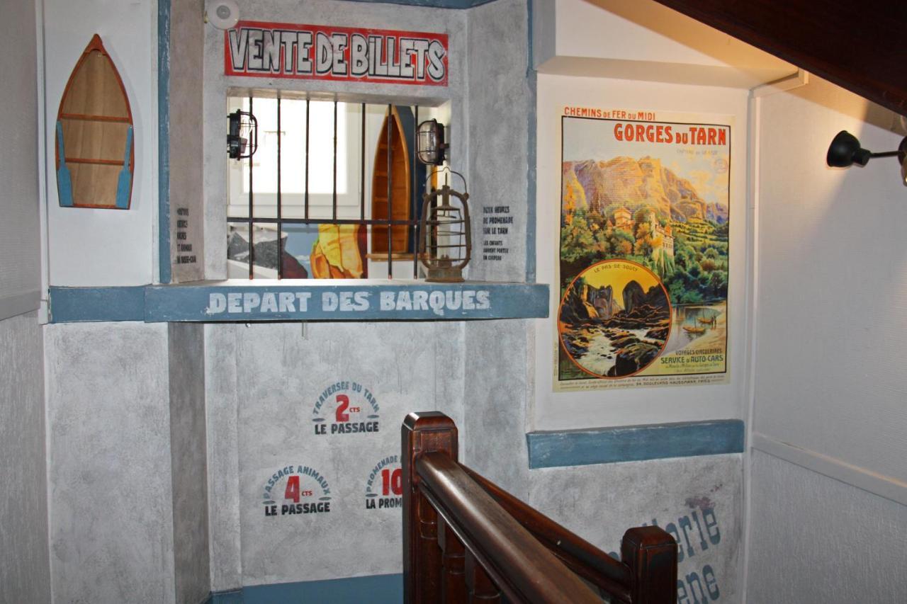 Hotel Des Bateliers La Malène エクステリア 写真
